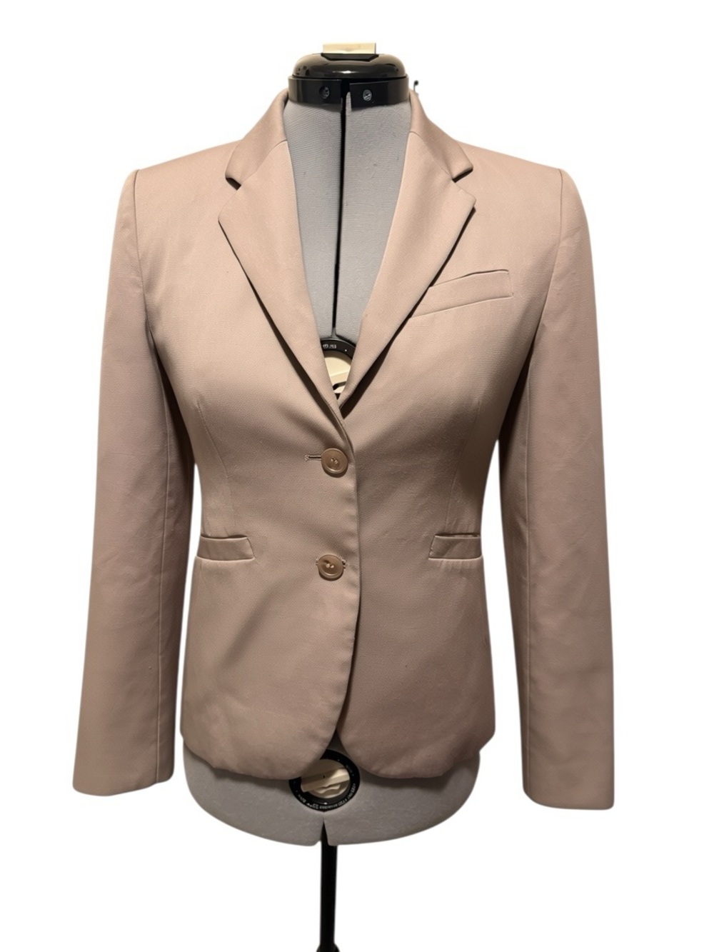 J. Crew Dusty Rose Tailored Two-Button Blazer